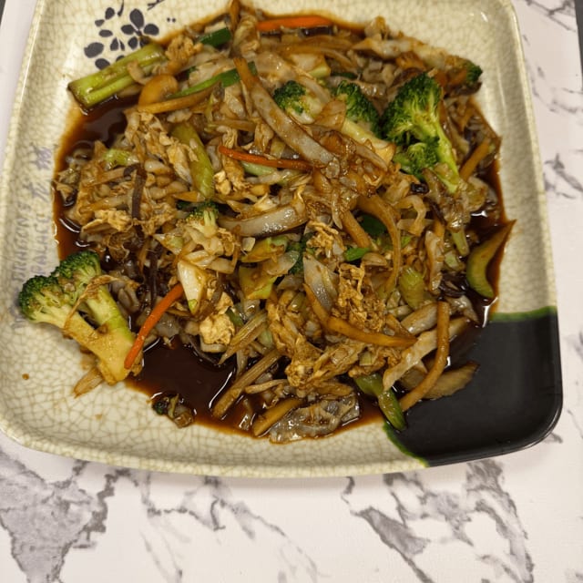 Mu Shu Vegetables.