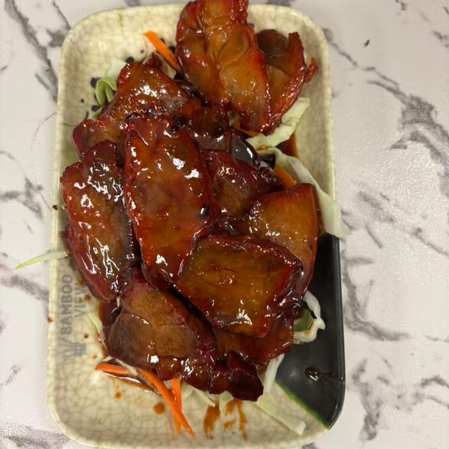 BBQ Pork Slices.
