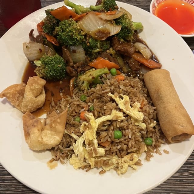 Beef with Broccoli.