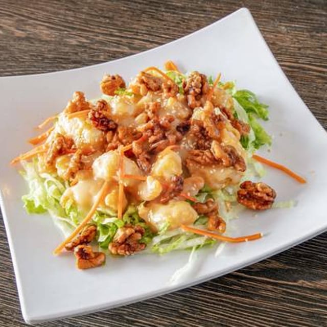 Honey Walnut Shrimp.