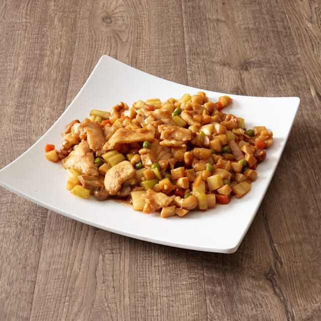 Cashew Chicken.