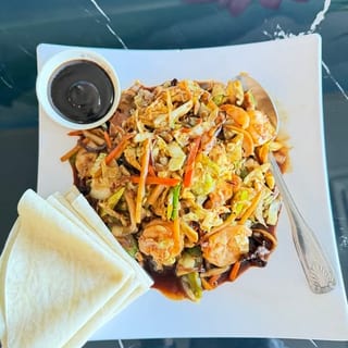 Mu Shu Shrimp